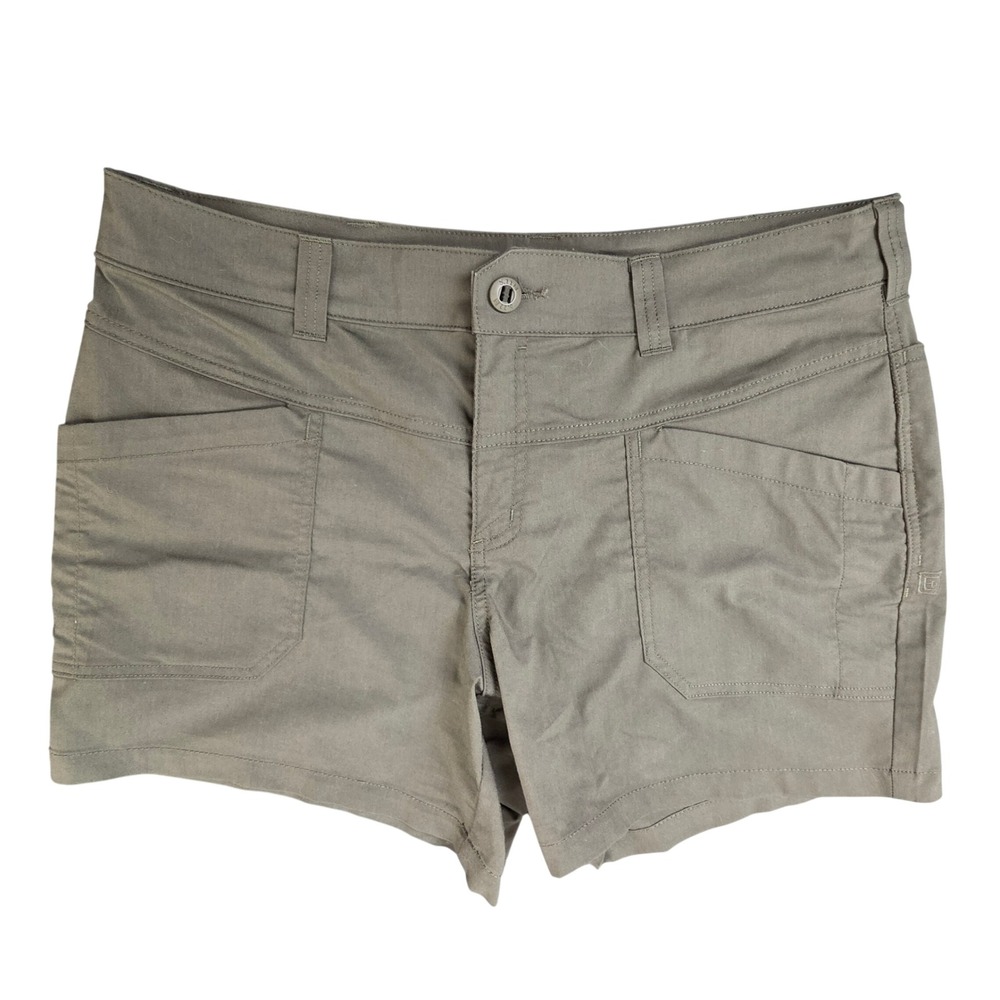 5.11 Tactical Womens Shorts Size 14 Olive Green Outdoor Hiking Utility Cargo